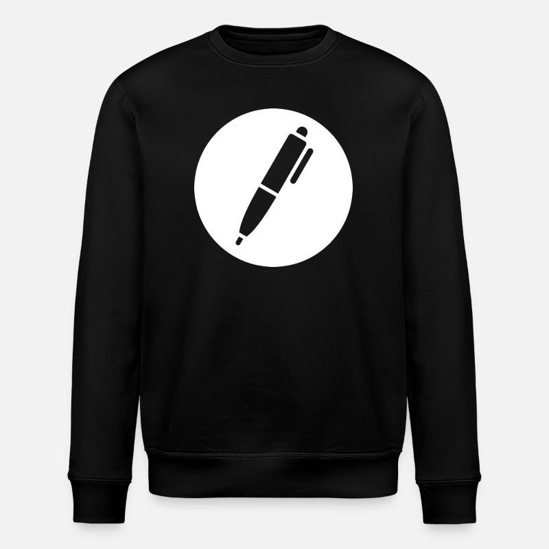 Stift, Kugelschreiber - Stanley/Stella Unisex Bio-Sweatshirt ROLLER - Schwarz