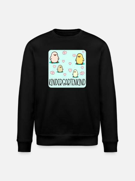 Kindergartenkind Küken Kleinkinder - Stanley/Stella Unisex Bio-Sweatshirt ROLLER - Schwarz