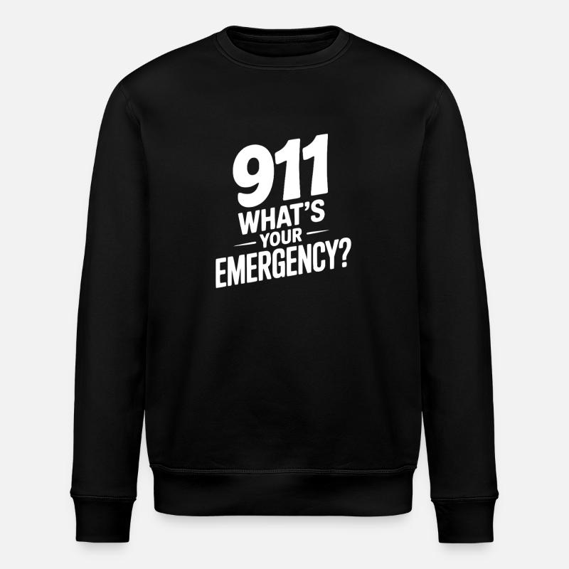 Quelle est votre urgence ? - Sweat bio ROLLER Stanley/Stella Unisexe - noir