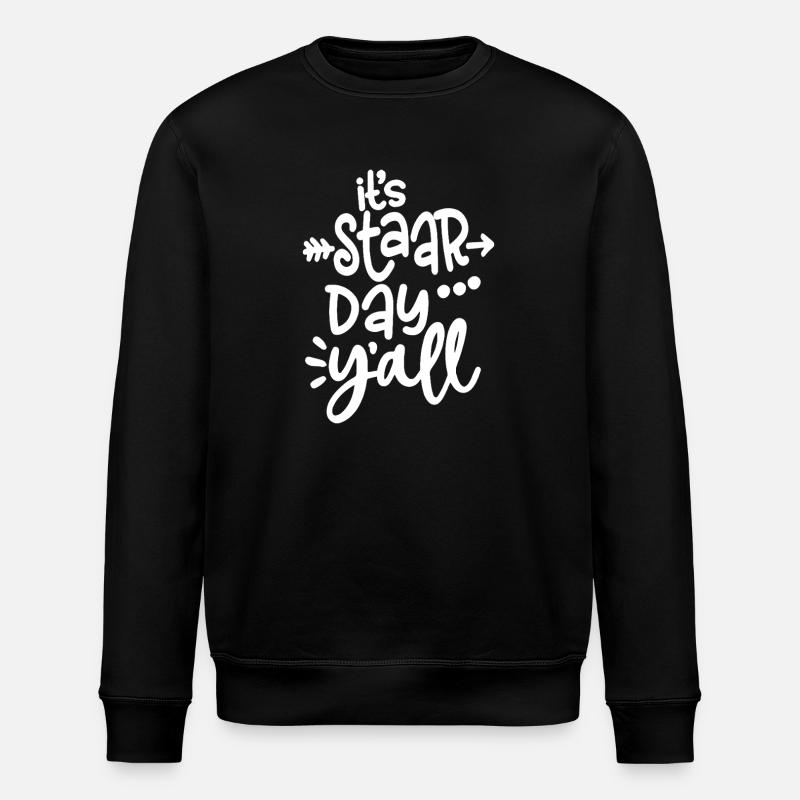 Es ist Starttag, Leute - Stanley/Stella Unisex Bio-Sweatshirt ROLLER - Schwarz