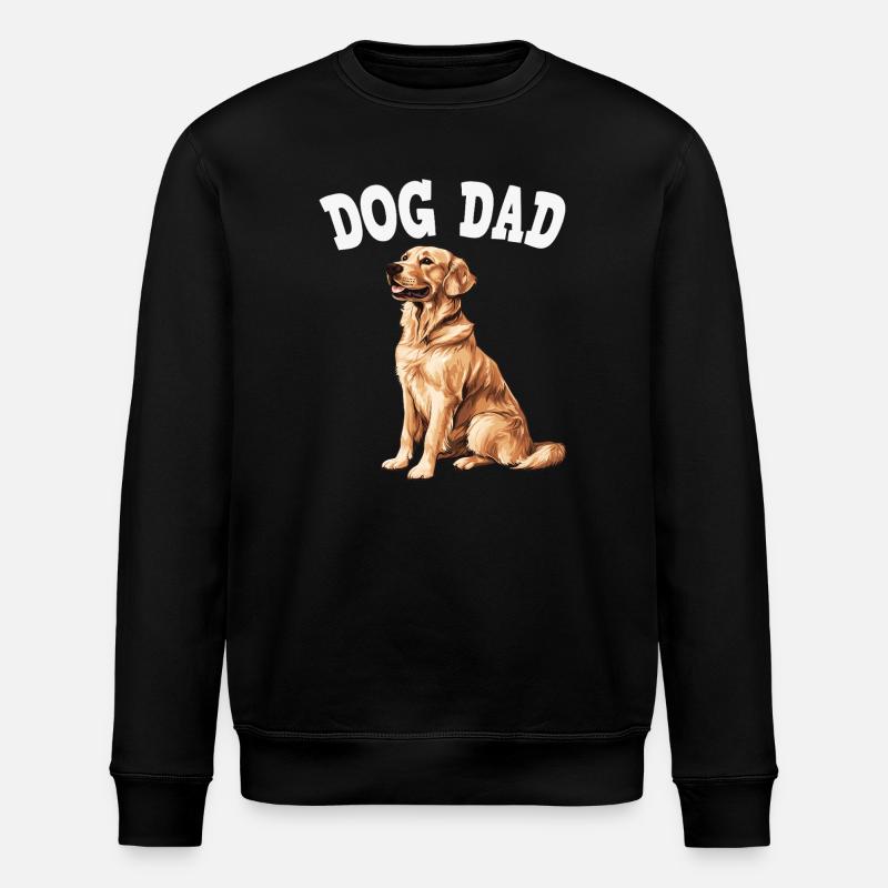 Chemise Papa Chien - Sweat bio ROLLER Stanley/Stella Unisexe - noir