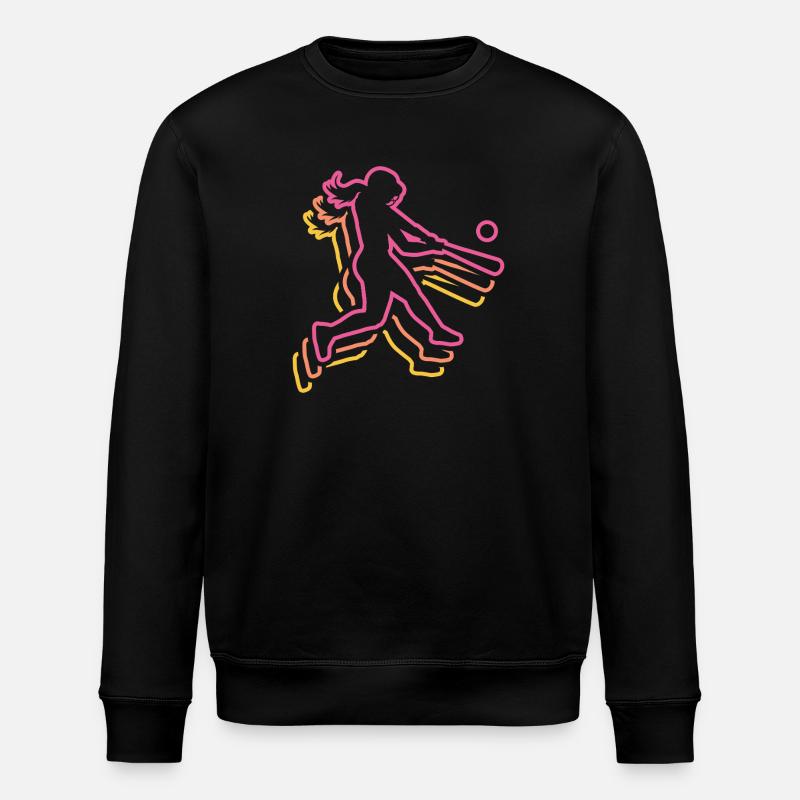 Joueuses féminines de softball - Sweat bio ROLLER Stanley/Stella Unisexe - noir