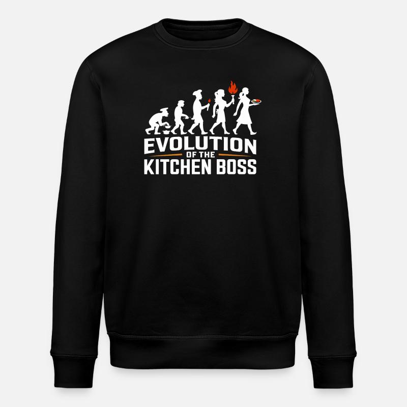 Chef Evolution - Stanley/Stella ROLLER Unisex Organic Sweatshirt - black