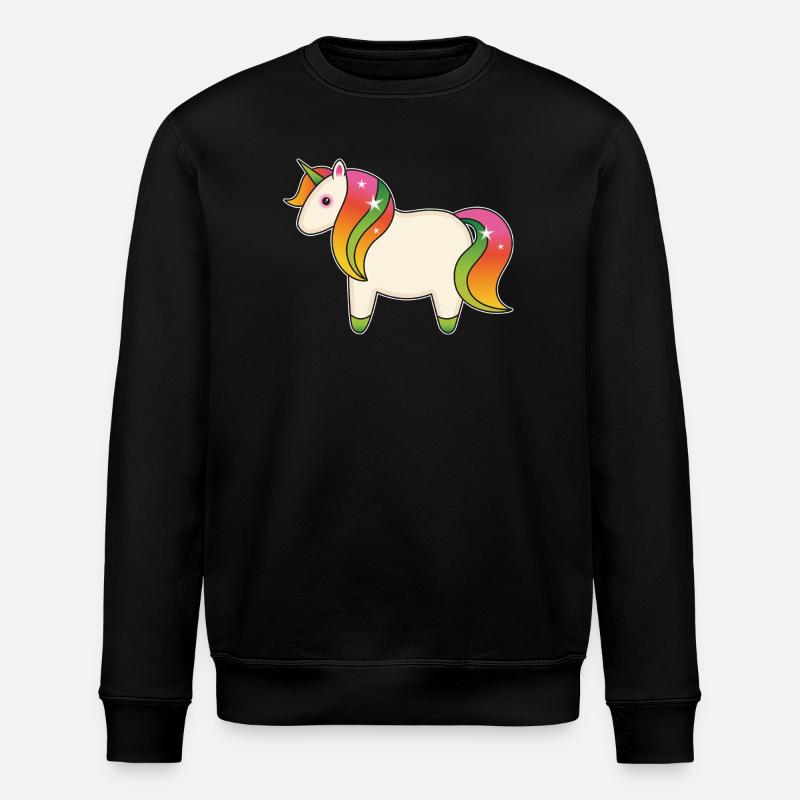 Licorne - Sweat bio ROLLER Stanley/Stella Unisexe - noir