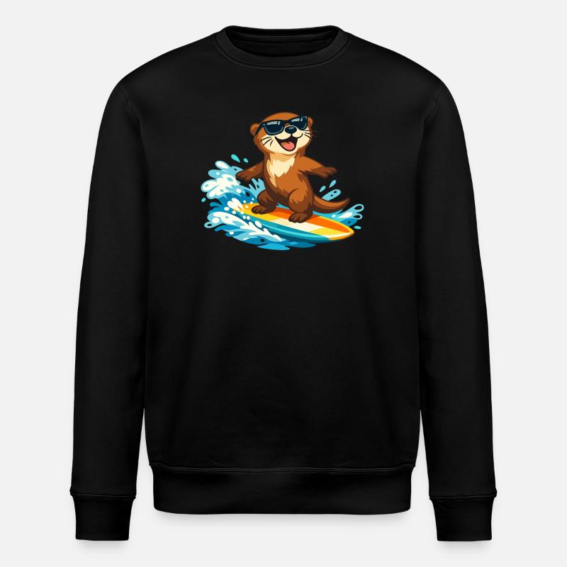 Lunettes de soleil Otter Surfer - Sweat bio ROLLER Stanley/Stella Unisexe - noir