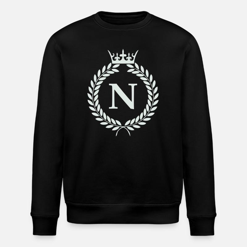 N_wappen- - Stanley/Stella Unisex Bio-Sweatshirt ROLLER - Schwarz