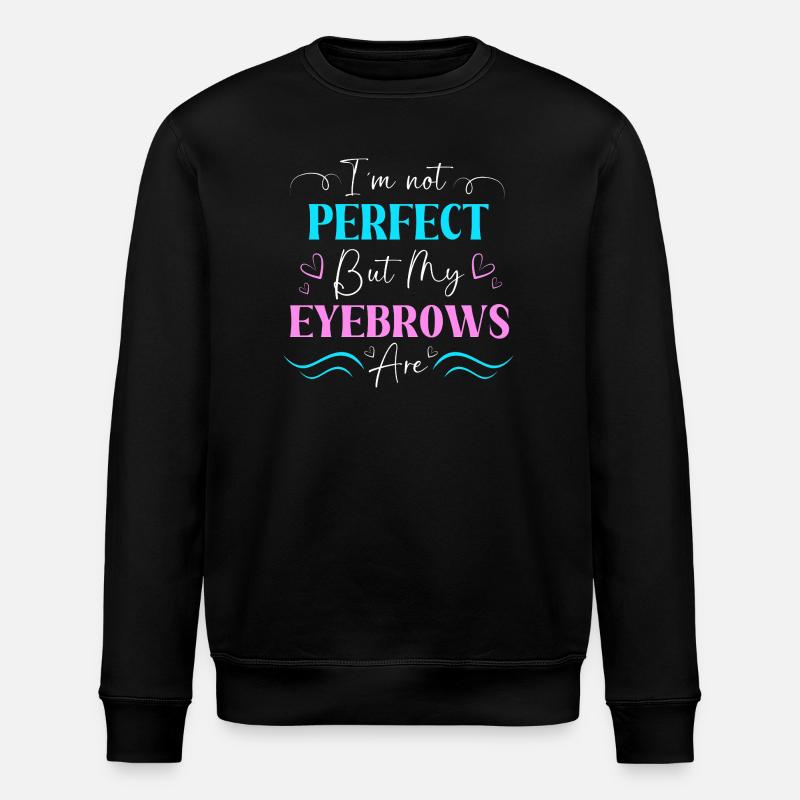 Makeup Microblading Cosmetic Beautician - Stanley/Stella ROLLER Unisex Organic Sweatshirt - black
