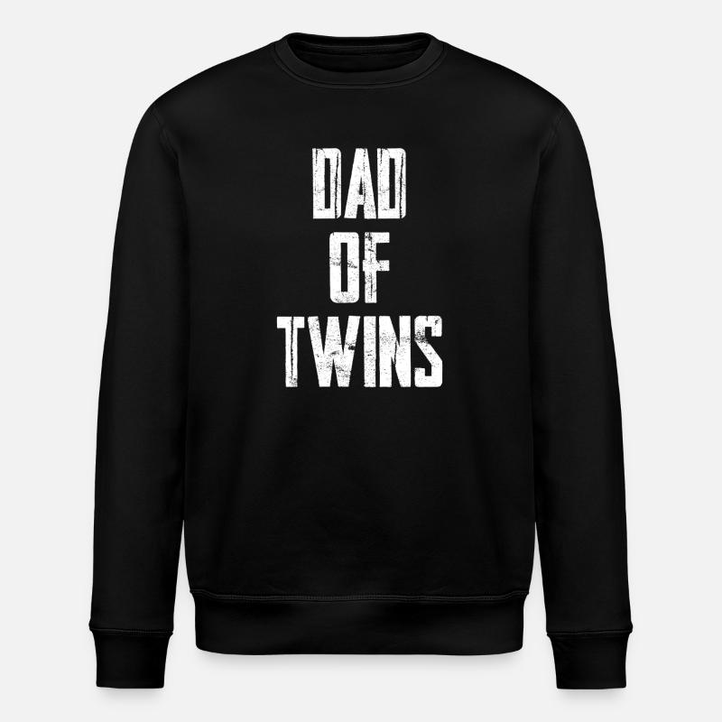 Père de jumeaux - Sweat bio ROLLER Stanley/Stella Unisexe - noir