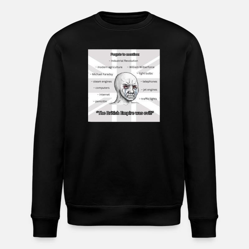 PROBRITAIN2 - Stanley/Stella ROLLER Unisex Organic Sweatshirt - black