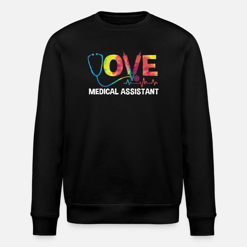 Medizin Mediziner MFA - Stanley/Stella Unisex Bio-Sweatshirt ROLLER - Schwarz