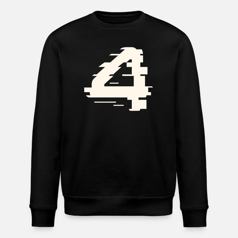 4 - Stanley/Stella ROLLER Unisex Organic Sweatshirt - black