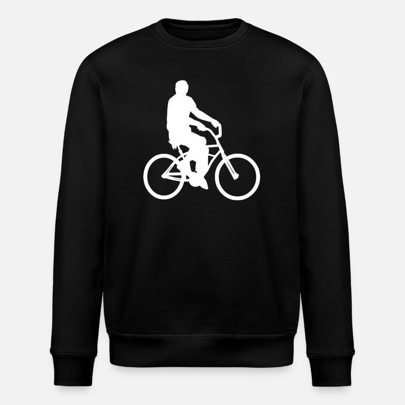 Bicycle - Stanley/Stella ROLLER Unisex Organic Sweatshirt - black