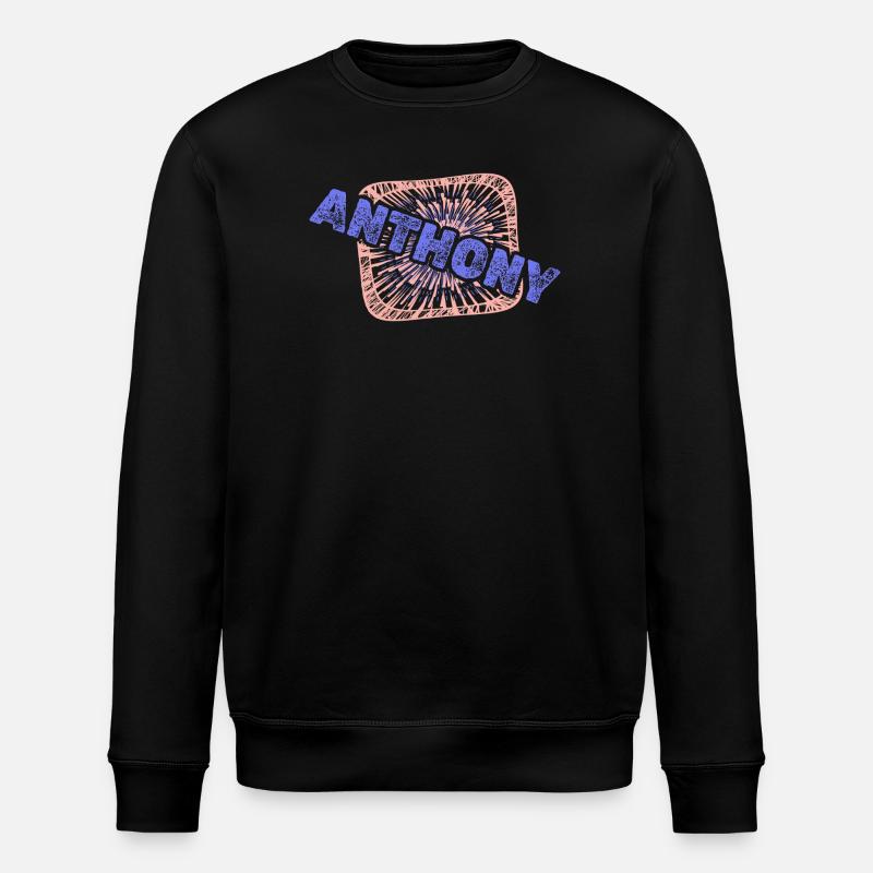 Anthony - Stanley/Stella ROLLER Unisex Organic Sweatshirt - black