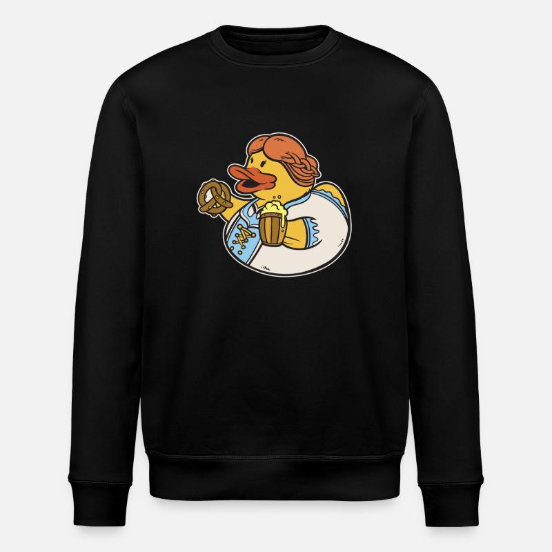 Ente, Bier & Breze – Bierzelt  - Stanley/Stella Unisex Bio-Sweatshirt ROLLER - Schwarz