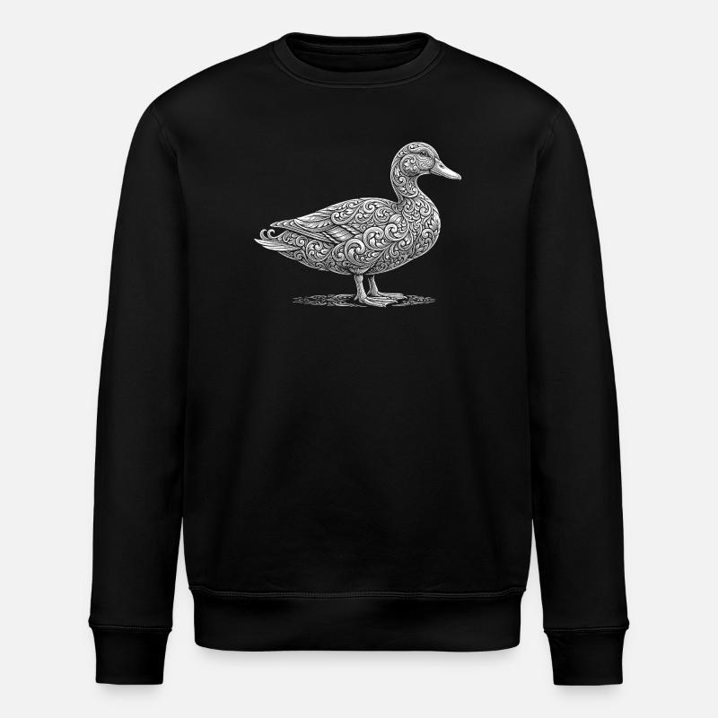 Canard - Sweat bio ROLLER Stanley/Stella Unisexe - noir