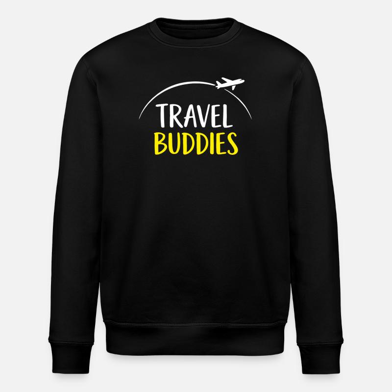 Compagnons de voyage - Sweat bio ROLLER Stanley/Stella Unisexe - noir