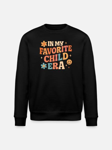 I min yndlings børneepoke-datterfamilier-humor - Stanley/Stella økologisk unisex-sweatshirt ROLLER - sort