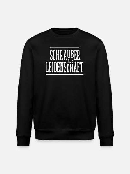 Profi Schrauber - Stanley/Stella Unisex Bio-Sweatshirt ROLLER - Schwarz