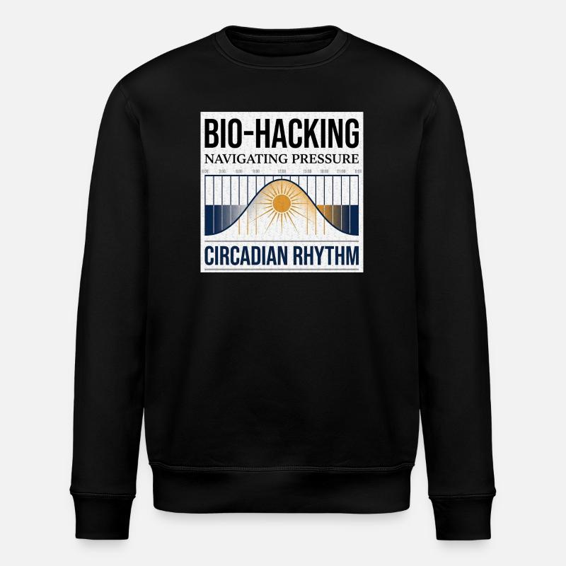 Bio Hacking - Stanley/Stella Unisex Bio-Sweatshirt ROLLER - Schwarz