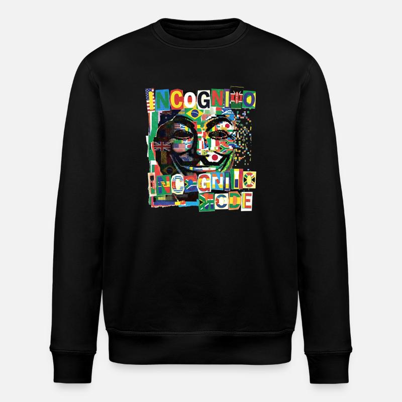 Mode incognito - Sweat bio ROLLER Stanley/Stella Unisexe - noir