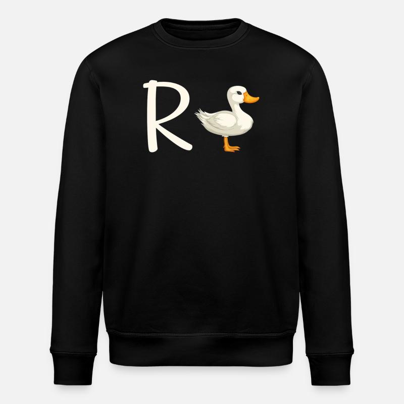Pension with duck - Stanley/Stella ROLLER Unisex Organic Sweatshirt - black