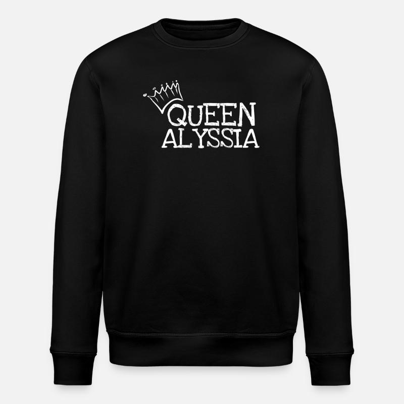 Cadeau pour Alyssia - Sweat bio ROLLER Stanley/Stella Unisexe - noir