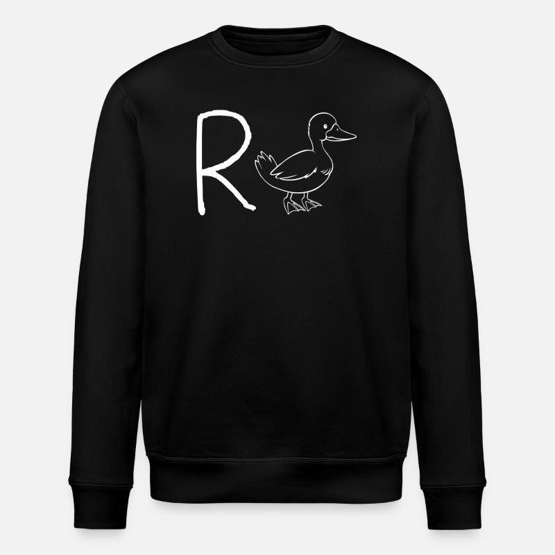 Rente Ente - Stanley/Stella Unisex Bio-Sweatshirt ROLLER - Schwarz