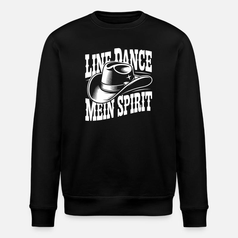 Line Dance Spirit - Sweat bio ROLLER Stanley/Stella Unisexe - noir