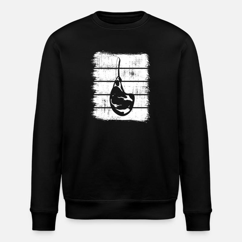 Côtes de bœuf - Sweat bio ROLLER Stanley/Stella Unisexe - noir