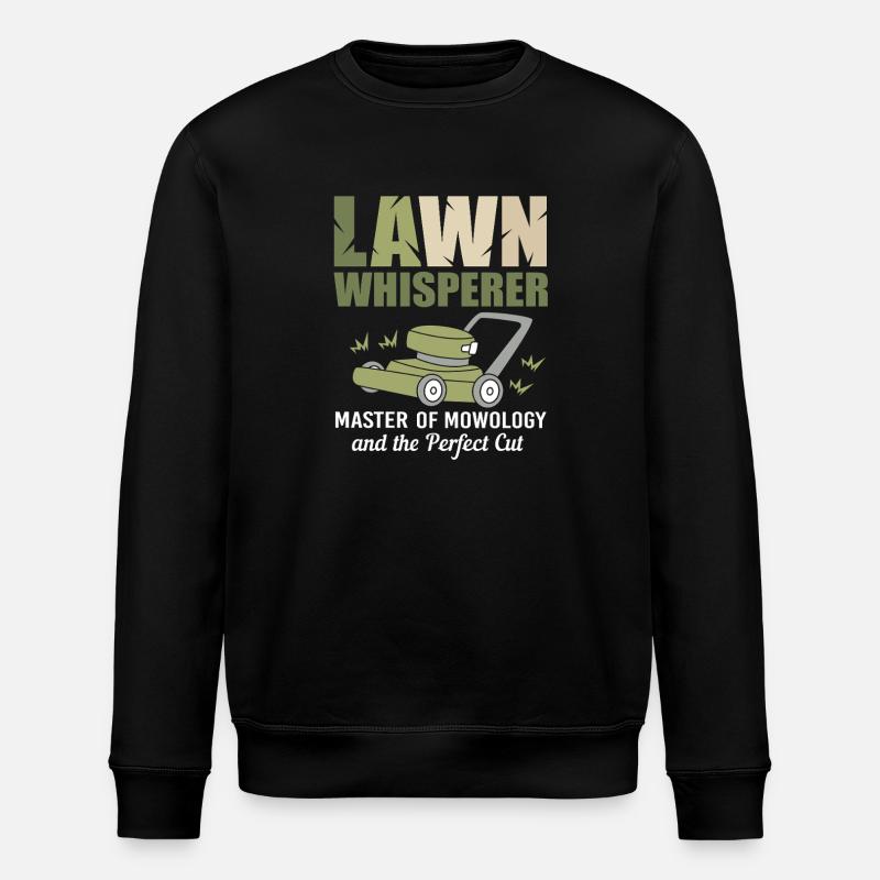 Rasenmäher Rasen (Wiese) - Stanley/Stella Unisex Bio-Sweatshirt ROLLER - Schwarz