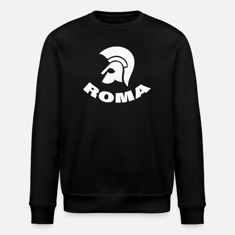ROMA - Stanley/Stella Unisex Bio-Sweatshirt ROLLER - Schwarz