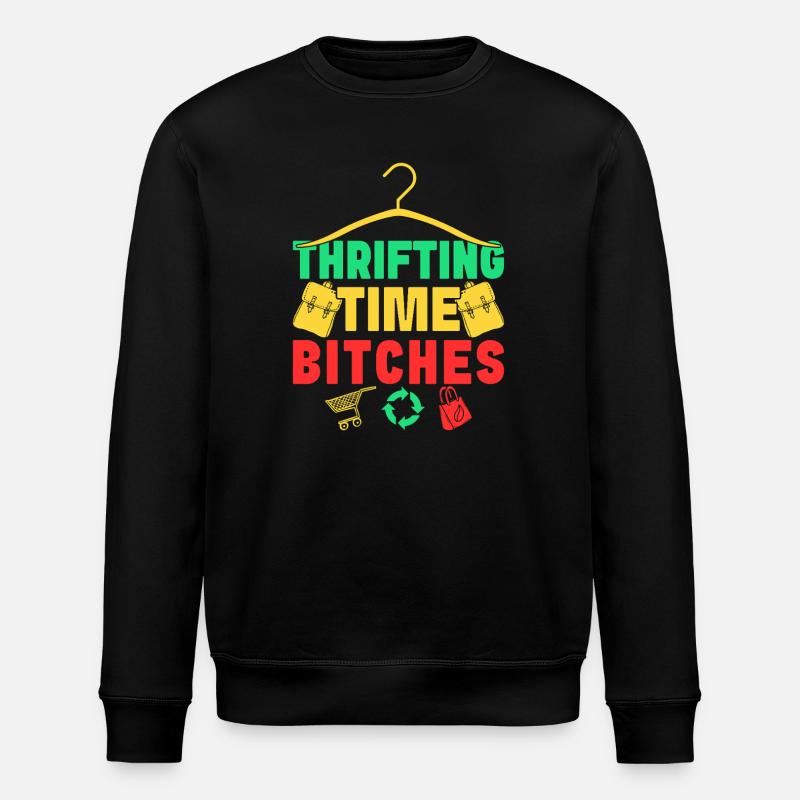 Magasin d’occasion Magasin d’occasion Temps d’occasion - Sweat bio ROLLER Stanley/Stella Unisexe - noir