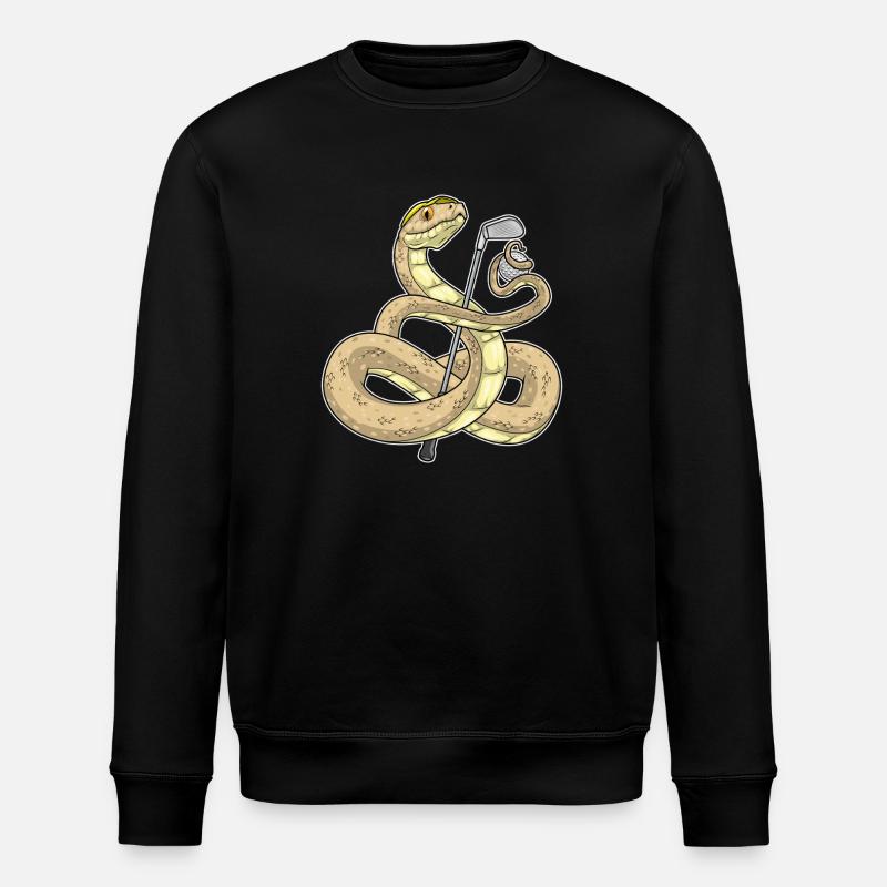 Snake Golf Golf Clubs - Sweat bio ROLLER Stanley/Stella Unisexe - noir