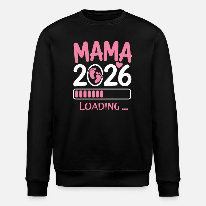 Maman enceinte en 2026 - Sweat bio ROLLER Stanley/Stella Unisexe - noir