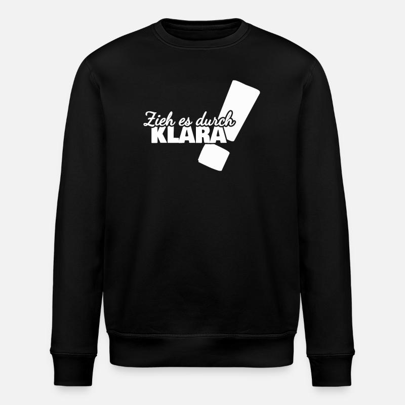 Geschenk für Klara - Stanley/Stella Unisex Bio-Sweatshirt ROLLER - Schwarz