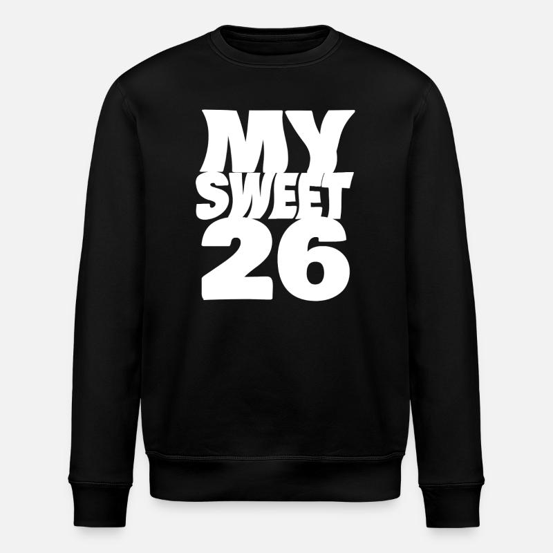 Anniversaire 26 - Sweat bio ROLLER Stanley/Stella Unisexe - noir