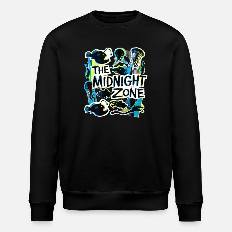 La Zone Plastique de Minuit - Sweat bio ROLLER Stanley/Stella Unisexe - noir