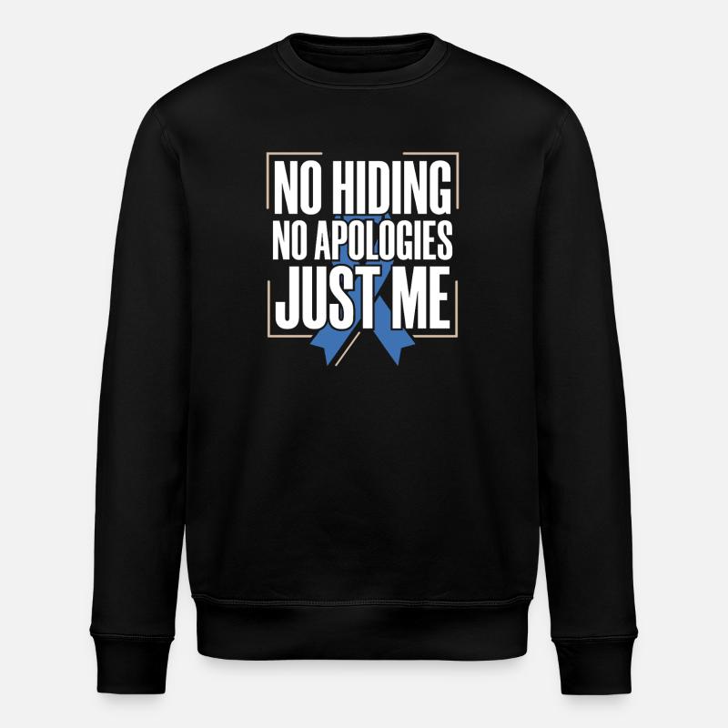 Alopezie-bewusstsein Alopecia Areata Haarausfall - Stanley/Stella Unisex Bio-Sweatshirt ROLLER - Schwarz
