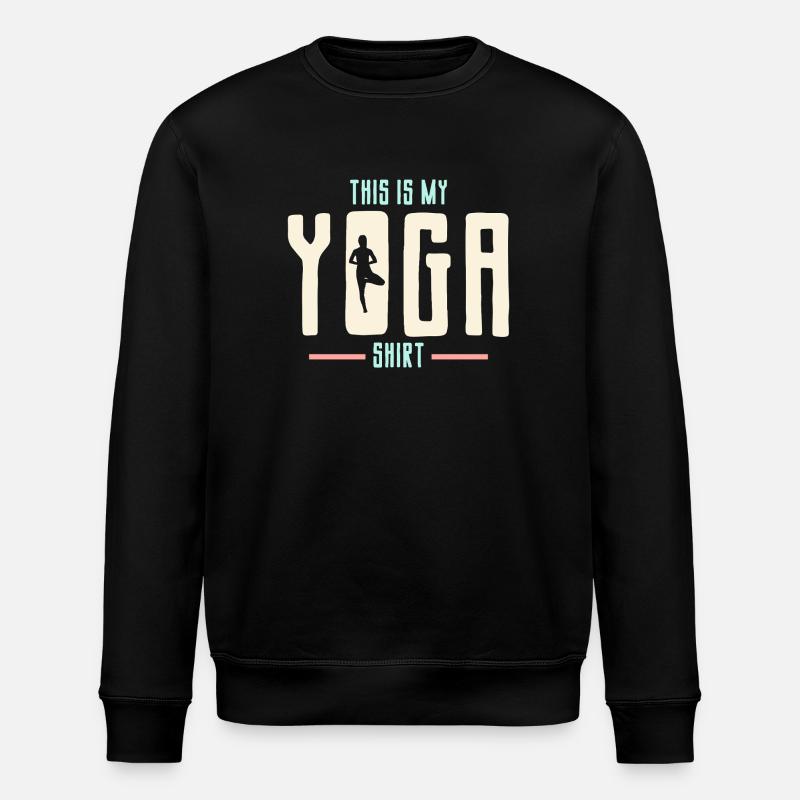 Yoga - Stanley/Stella ROLLER Unisex Organic Sweatshirt - black