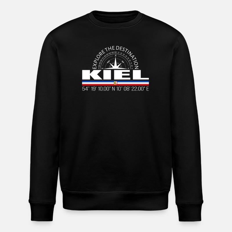 Keel - Stanley/Stella ROLLER Unisex Organic Sweatshirt - black