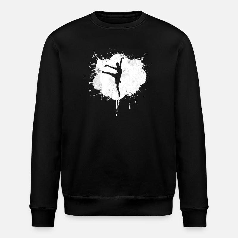 Ballet Dancer Sketch - Stanley/Stella ROLLER Unisex Organic Sweatshirt - black