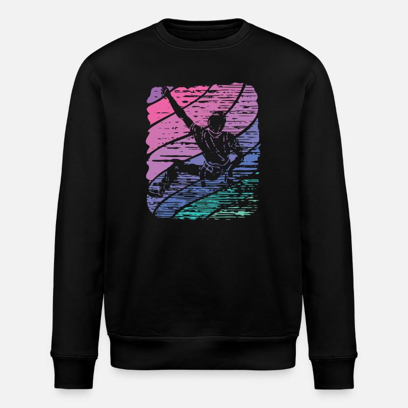 Boulderer Boulder Bouldering - Stanley/Stella ROLLER Unisex Organic Sweatshirt - black