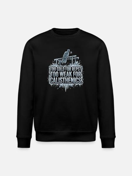 Calisthenics Eis - Stanley/Stella ROLLER Unisex Organic Sweatshirt - black