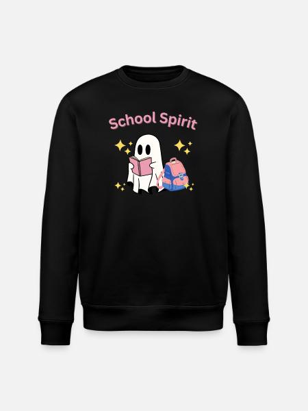 Schulgeist-Geisterlehrer Halloween - Stanley/Stella Unisex Bio-Sweatshirt ROLLER - Schwarz