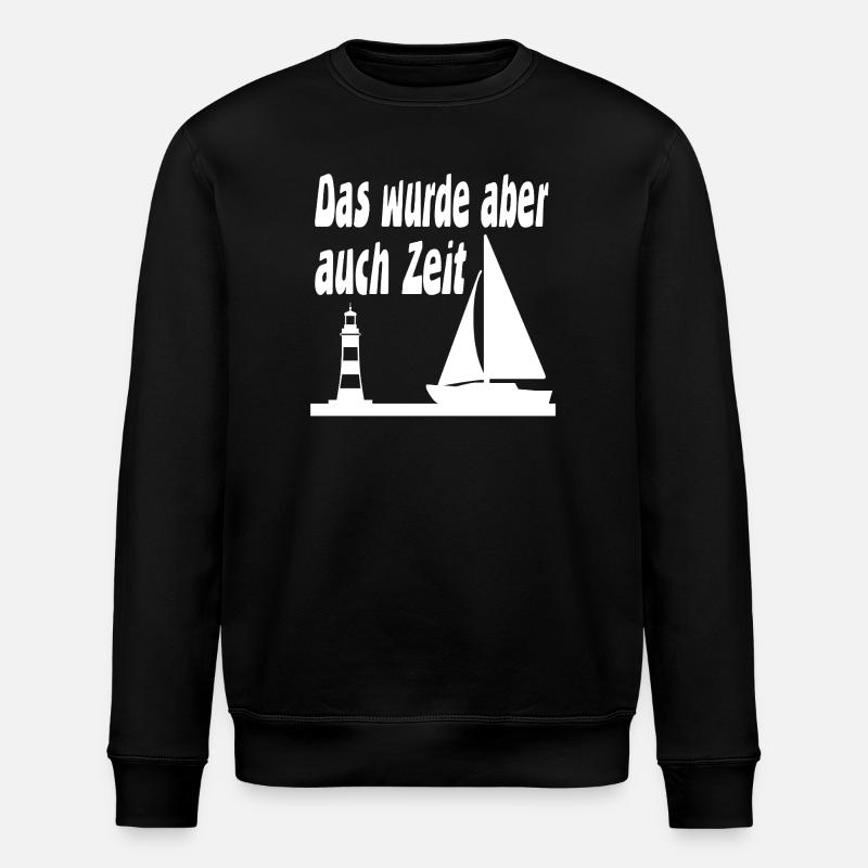 Segeln - Stanley/Stella Unisex Bio-Sweatshirt ROLLER - Schwarz