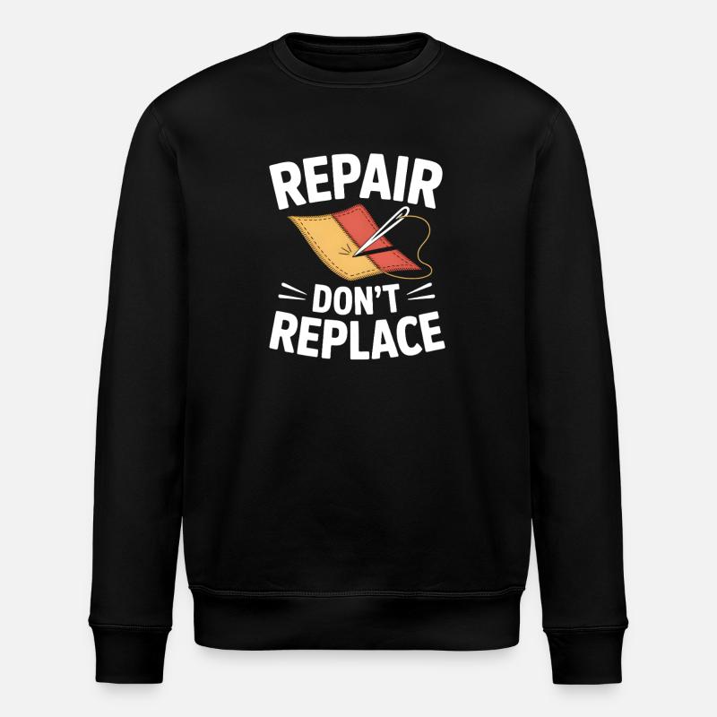 Réparation, ne pas remplacer - Sweat bio ROLLER Stanley/Stella Unisexe - noir