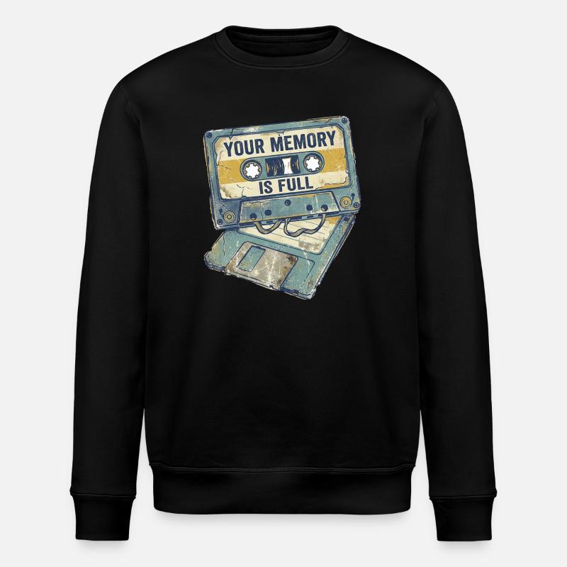 Full Memory - Stanley/Stella Unisex Bio-Sweatshirt ROLLER - Schwarz