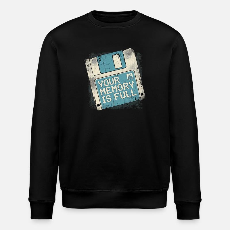 Your Memory - Stanley/Stella ROLLER Unisex Organic Sweatshirt - black
