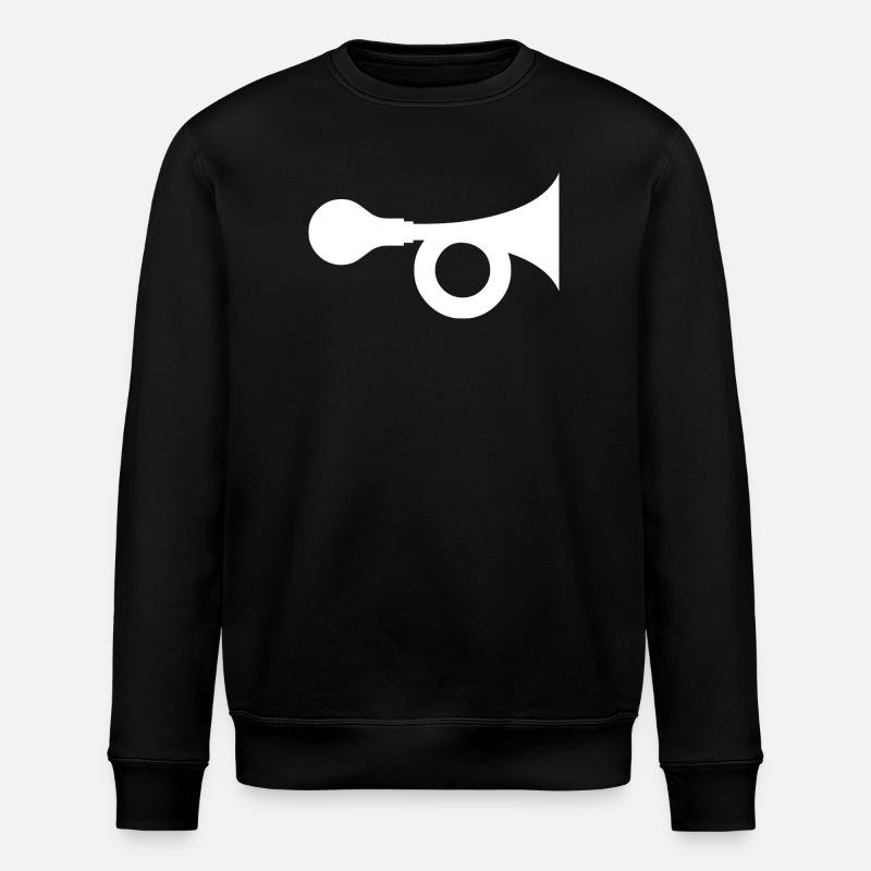 Horn - Stanley/Stella ROLLER Unisex Organic Sweatshirt - black