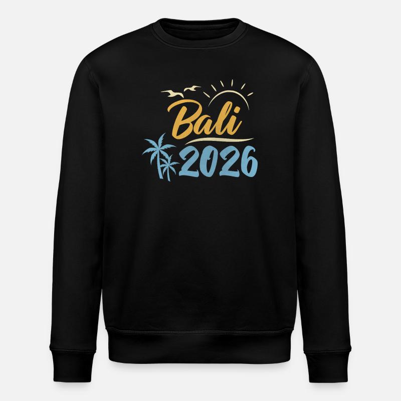 Bali 2026 - Stanley/Stella Unisex Bio-Sweatshirt ROLLER - Schwarz